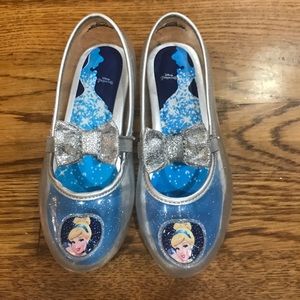 Little girls Cinderella dress up shoes 9M